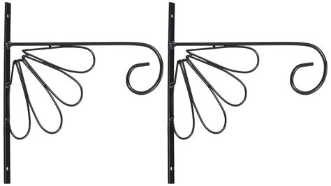 Amazon Brand - Solimo Plant Hanger Brackets Wall Mounted Metal Hanging ...