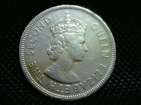 711CollectionStore: Hong Kong QEII 1 Dollar Copper Coin - 1960