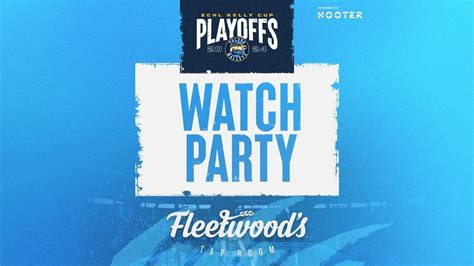 Playoffs Watch Party: Division Semifinals Game 3, Fleetwood's Tap Room ...