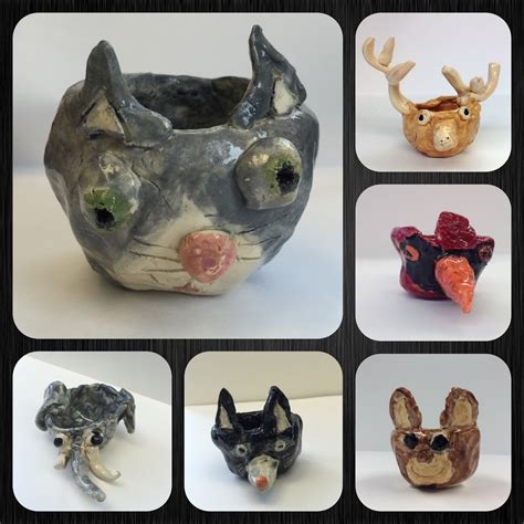 BES Art: Pinch Pot Animals