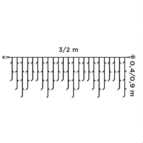 Novogodišnja rasveta LED svetleća ledenica Crystaline KAT 202 | Volim ...