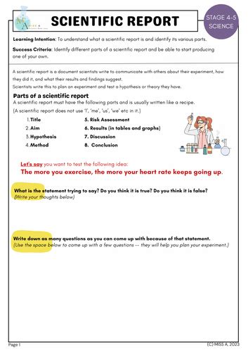 Image result for Scientific Report Module