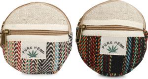 LONGING TO BUY Hemp Multicolored Coin Pouch Coin Purse Multicolored ...