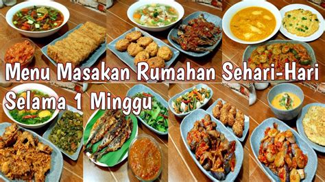 ide menu masakan harian