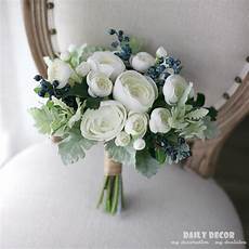 Wedding Bouquets Artificial Flowers by White Tea Artificial Flowers Bridal Bouquet Wedding Bouquets Artificial Flowers