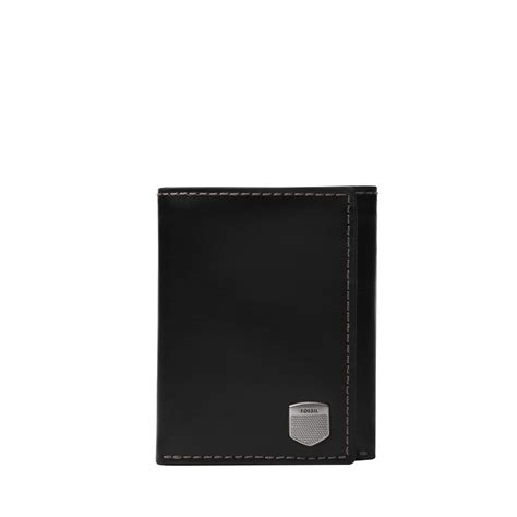 Buy Fossil Men Leather Hayes Black Wallet Ml4643001 at Amazon.in