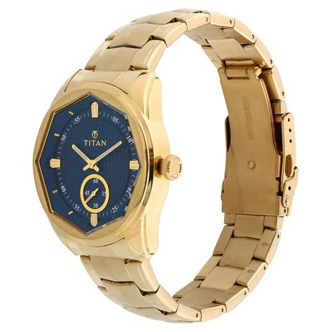 Buy Online Titan Regalia Sovereign Blue Dial Analog Stainless Steel ...