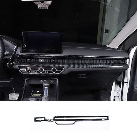 Carbon Fiber Center Console Dashboard Vent Strip 2X | Ubuy India