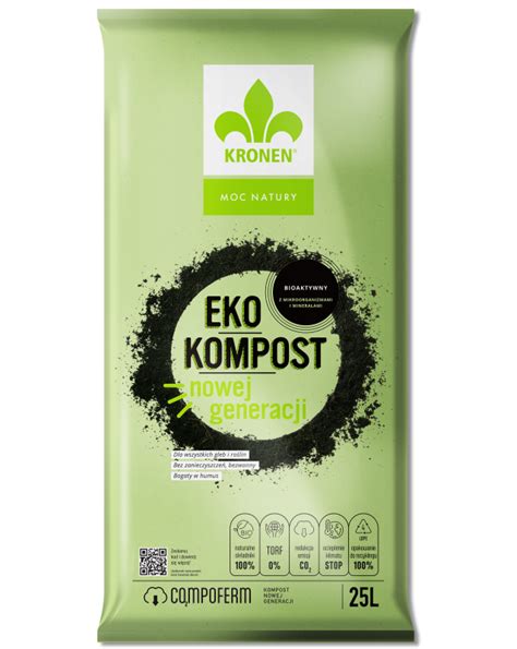 Eko kompost nowej generacji – 25 l (paleta 60 szt.) Kronen Sklep Kasia ...