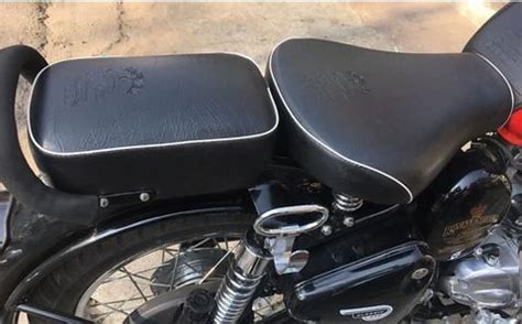 imad Original Type Seat Cover BLACK Split Bike Seat Cover For Royal ...