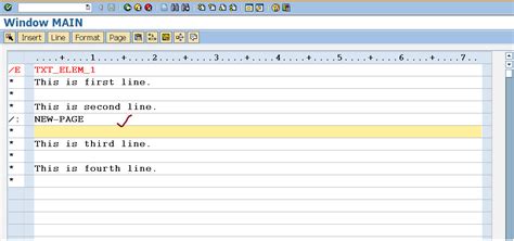 How to Create a Window in SAP Script 的图像结果