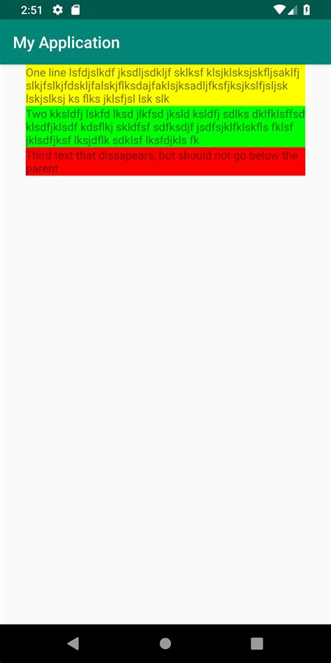 Android constraintlayout vertical textview alignment - Stack Overflow