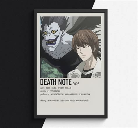 Death Note - Poster – Peeekaboo