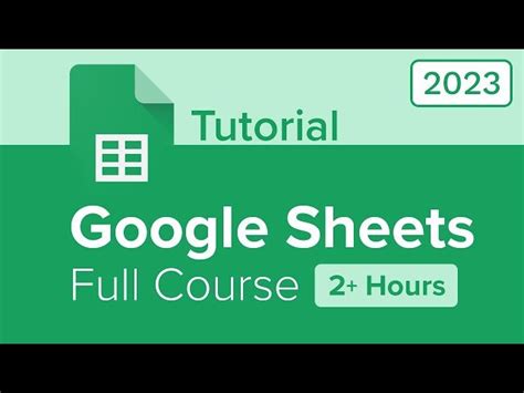 Image result for Google Sheets Full Tutorial