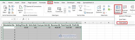 Monte Carlo Excel 的图像结果