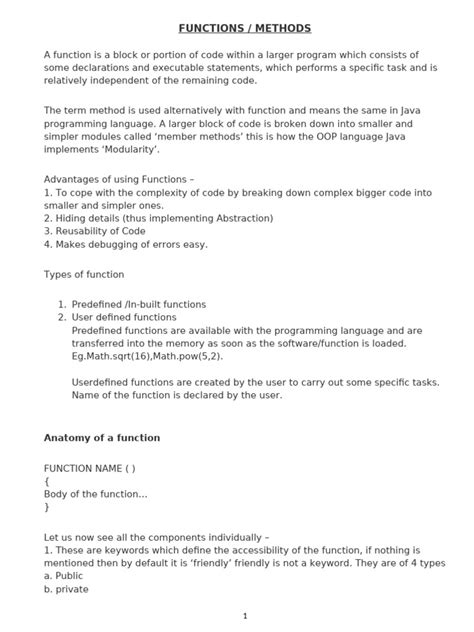 Image result for How to Use Functions in Java