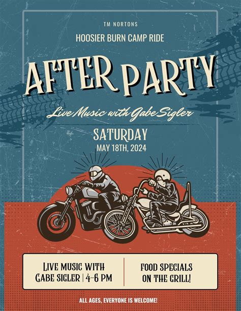 Hoosier Burn Camp Ride - After Party, 3315 Cherry Rd, Anderson, IN ...