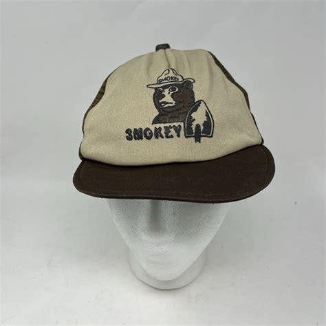 Vintage NOS Smokey The Bear Hat - Made In USA Small