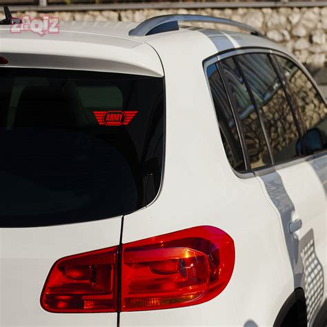 Patriotic Army Shield Vehicle Decal – ZAQiZ