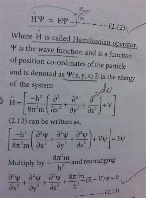prove Schrodinger's equation - Brainly.in