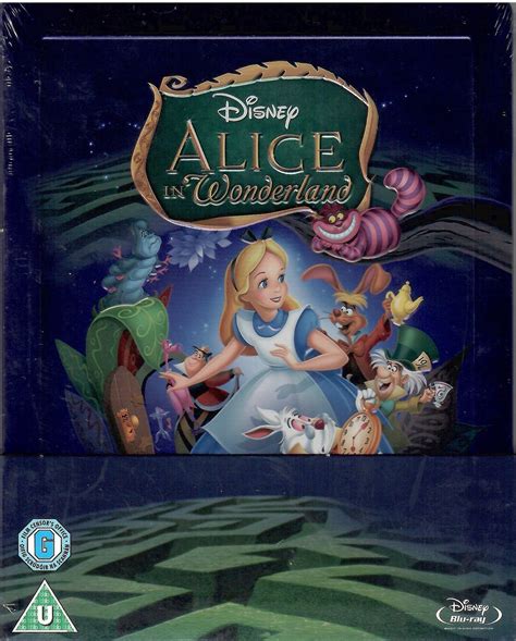 Alice In Wonderland Disney Dvd Cover Alice In Wonderland (DVD ROM) For