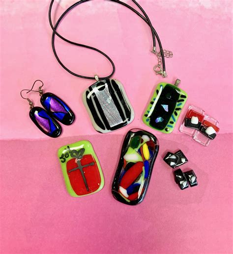 Image result for Glass Fusing Jewelry
