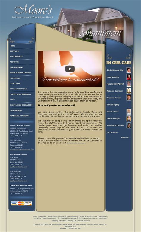 Buie Funeral Home Sheridan Ar Memorial Gardens Funeral Home : Sheridan ...