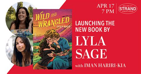 SOLD OUT - Lyla Sage + Iman Hariri-Kia: Wild and Wrangled, Strand Book ...