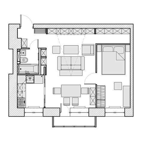 600 Sq FT Apartment Floor Plan : Square Sq Plan 500 Ft Feet Under Plans ...