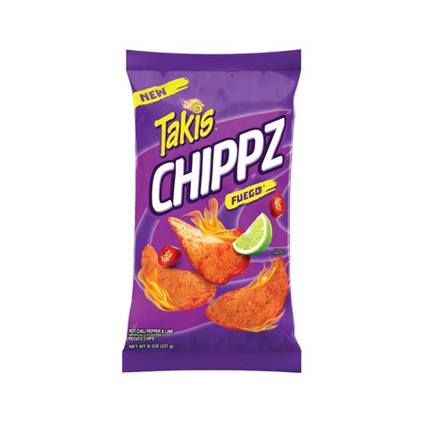 Takis Chippz Fuego 8 oz Bag, Hot Chili Pepper & | Ubuy India