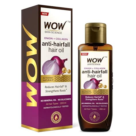 WOW Onion Black Seed Hair Oil