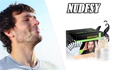 Nose Hair Remover Wax for Men - Nostril Cleaning Tool With Sticky Hair ...