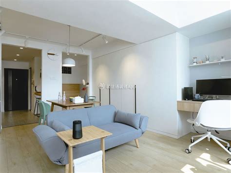 30平方米单身公寓客厅装修效果图_装信通网效果图