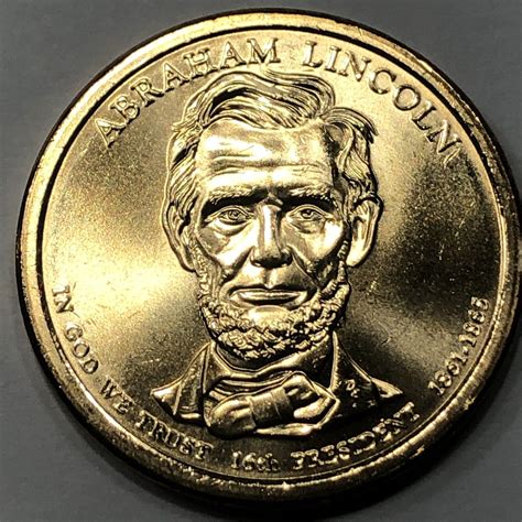 2010 P - Abraham Lincoln Presidential Golden Dollar Coin | eBay