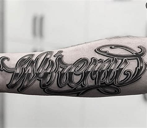 Image result for Script Tattoo Lettering