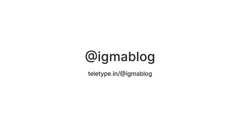 igma.pro — Teletype