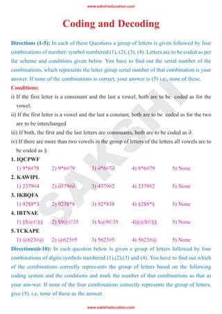Image result for Coding/Decoding Basics