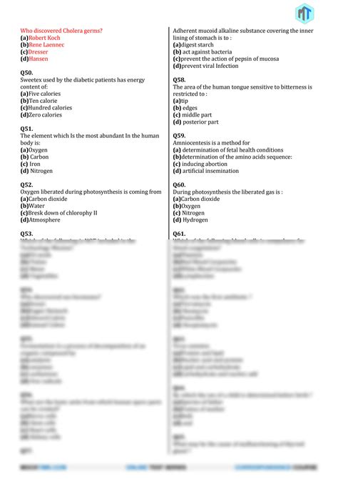 Science Quiz Questions 的图像结果
