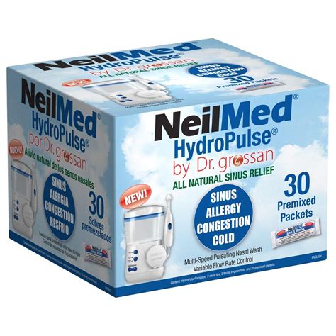 Buy Neilmed Hydropulse by Dr Grossan - Multi-Speed Electric Pulsating ...