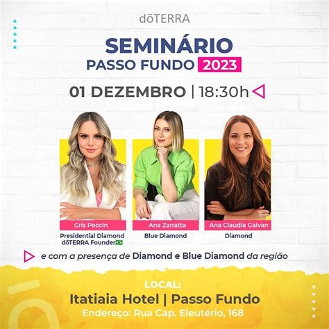 Seminário doTERRA Passo Fundo, Itatiaia Hotel Passo Fundo, Centro, 1 ...
