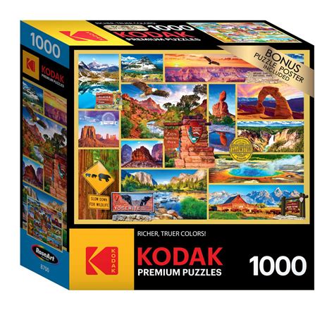 US National Parks - 1000 Piece Jigsaw Puzzle by RoseArt | Puzzle Warehouse