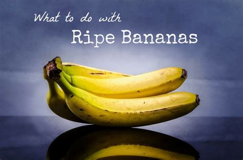 What to Make with Ripe Bananas 的图像结果