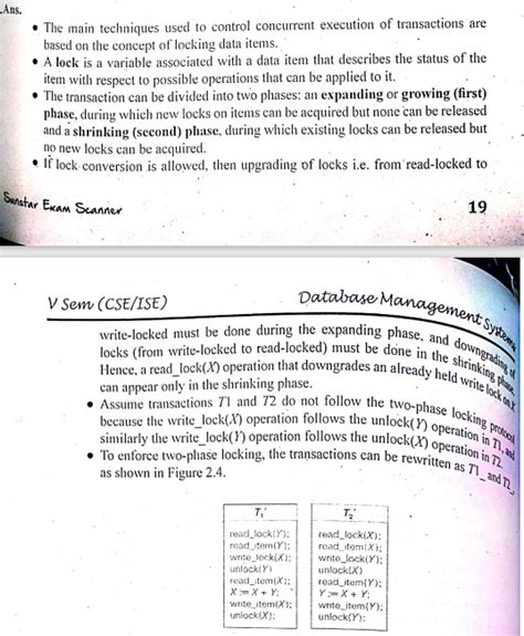 Image result for Two-Phase Locking Rule