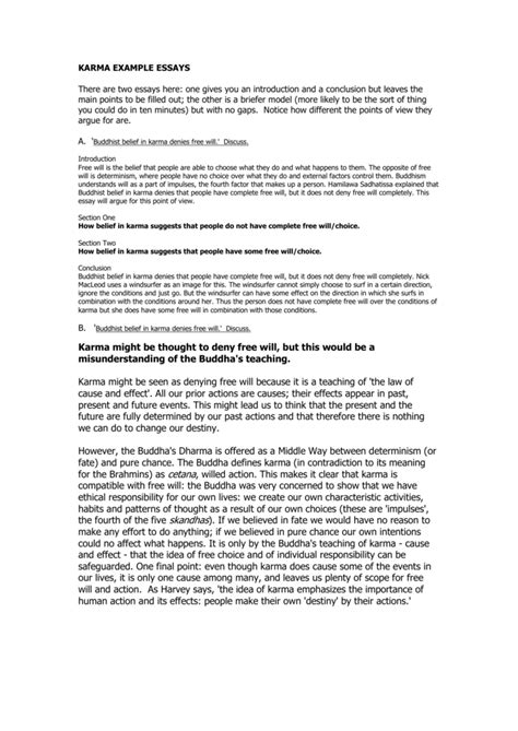 Image result for Karma Example