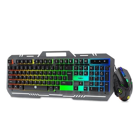 Amazon.in: Buy FRONTECH Wired Super Design Gaming Keyboard and Optical ...