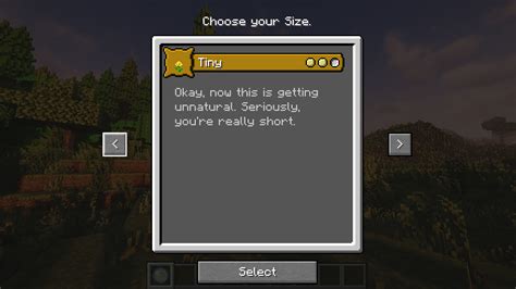 Image result for Tiny Player Mod Minecraft Java