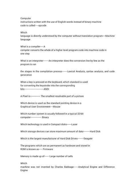 PC Question Answer 的图像结果