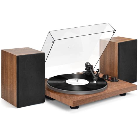 Vinyl Record Player with 40W Speakers and Bluetooth Output Input ...