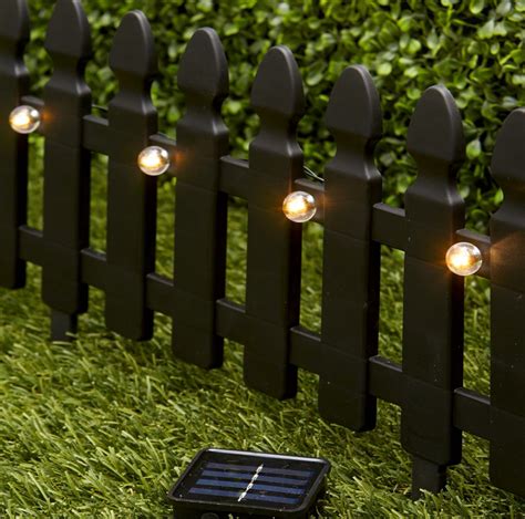 Image result for Solar String Lights On Chain Link Fence