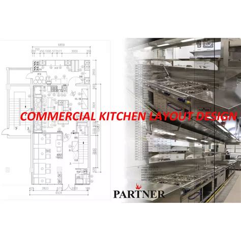 Restaurant Kitchen Design 的图像结果